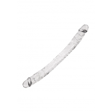 Прозрачный двусторонний фаллоимитатор Alive Supreme Jelly Dildo, 40 см